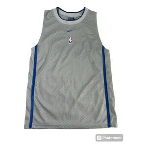 NIKE VTG CENTER SWOOSH Jersey NBA Logo Mesh Youth L